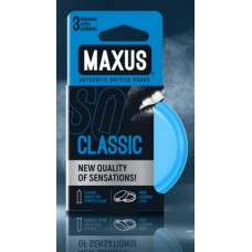 Презервативы MAXUS Classic (классические) 3 штуки