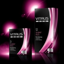 Презервативы VITALIS №12 Premium Super Thin ультратонкие 12 шт