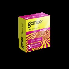 Презервативы Ganzo long love (пролонгирующие) 3 штуки