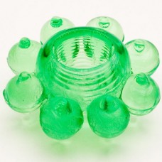 Эрекционное кольцо ToyFa, зеленый
