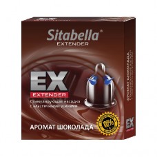 Презерватив-насадка Sitabella Extender Шоколад (усики, с ароматом шоколада) 1 штука